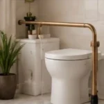 Toilet safety rail